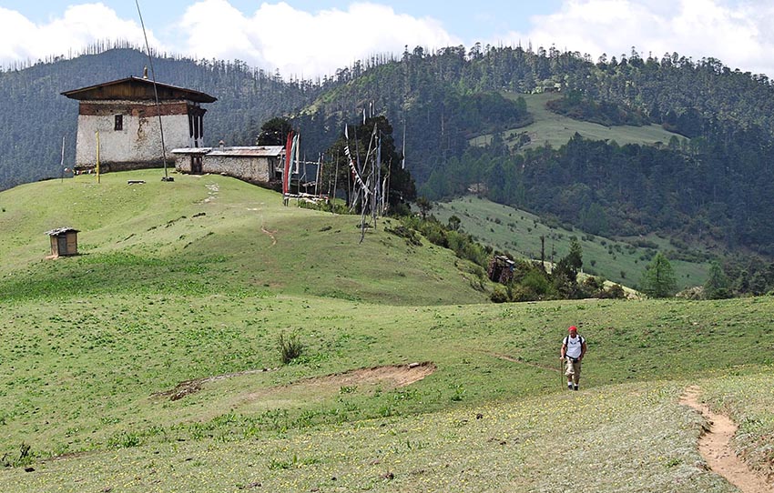 Travel agency in Paro, Bhutan