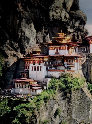 Travel agency in Paro, Bhutan