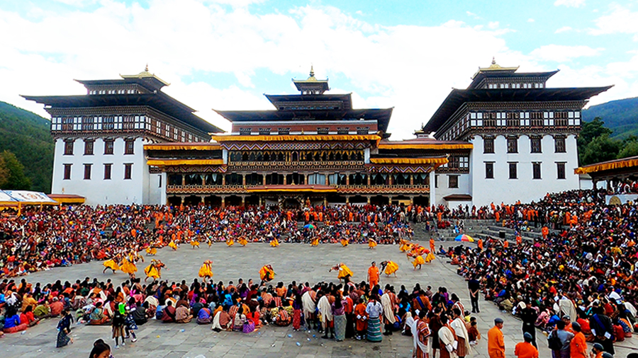 Travel agency in Paro, Bhutan